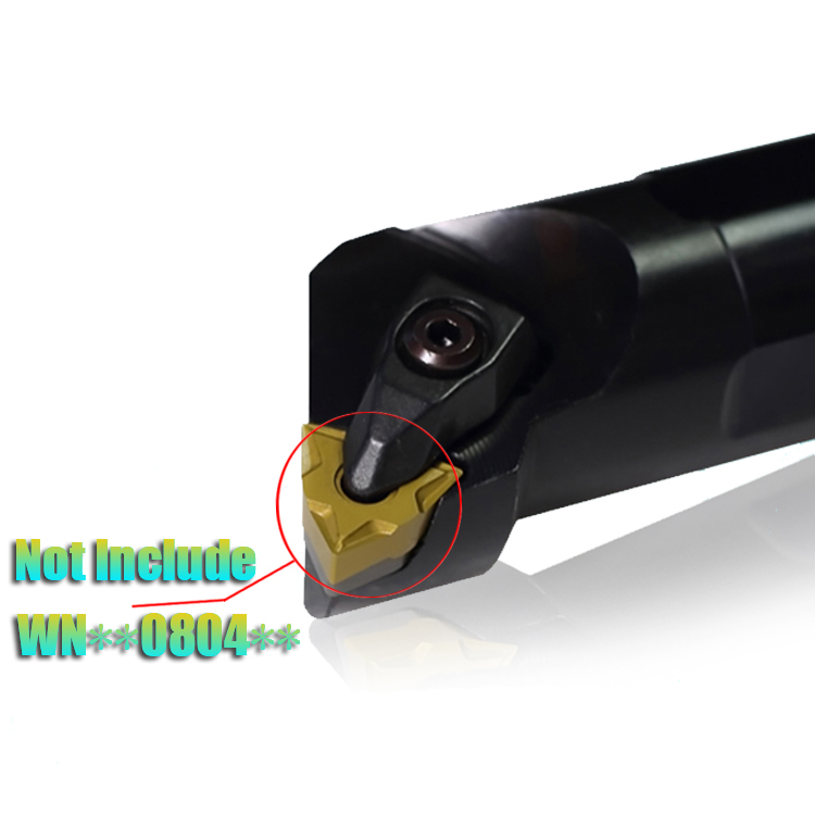 Sandhog Portaherramientas de torneado de corte indexable interno de alta eficiencia S32S-AWLNR08 Barras de mandrinar 