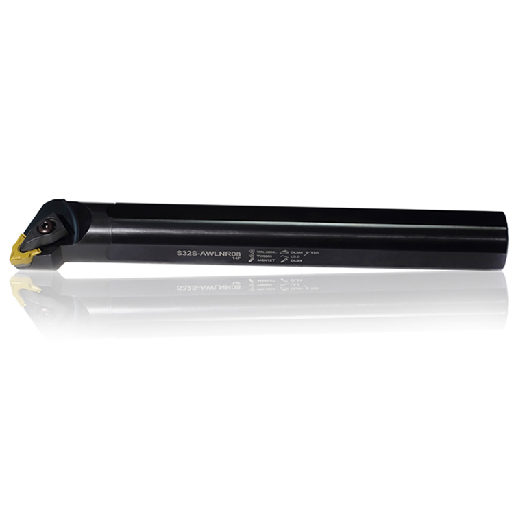 Sandhog Portaherramientas de torneado de corte indexable interno de alta eficiencia S32S-AWLNR08 Barras de mandrinar 
